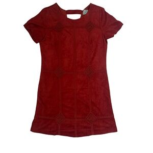 Skies Are Blue Velvet Mini Dress